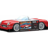 EUROGRAPHICS Puzzle v plechovej krabičke Corvette 550 dielikov