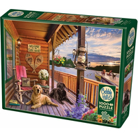 COBBLE HILL Puzzle Vitajte v dome pri jazere 1000 dielikov