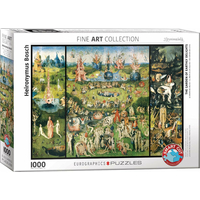 EUROGRAPHICS Puzzle Záhrada pozemských rozkoší 1000 dielikov