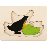 HAPE Viacvrstvové puzzle Zvierací kamaráti