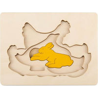 HAPE Viacvrstvové puzzle Zvierací kamaráti