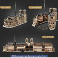 CUBICFUN 3D puzzle Katedrála Notre-Dame 293 dielikov