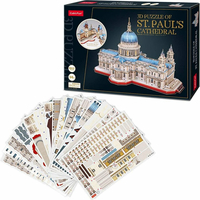 CUBICFUN 3D puzzle Katedrála svätého Pavla 643 dielikov