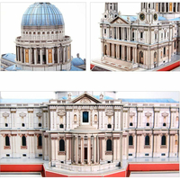CUBICFUN 3D puzzle Katedrála svätého Pavla 643 dielikov