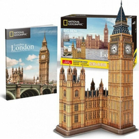 CUBICFUN 3D puzzle National Geographic: Big Ben 94 dielikov