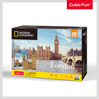 CUBICFUN 3D puzzle National Geographic: Big Ben 94 dielikov