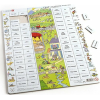 LARSEN Puzzle Angličtina 7: Na vidieku 64 dielikov