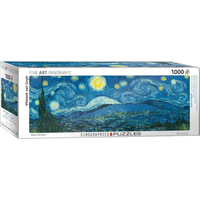 EUROGRAPHICS Panoramatické puzzle Hviezdna noc 1000 dielikov