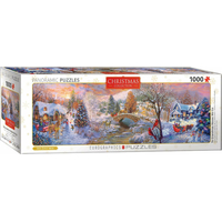 EUROGRAPHICS Panoramatické puzzle Ideme k babičke 1000 dielikov