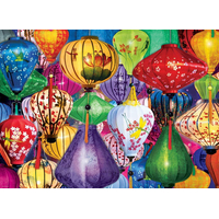 EUROGRAPHICS Puzzle Ázijské lucerny 1000 dielikov