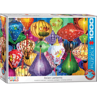 EUROGRAPHICS Puzzle Ázijské lucerny 1000 dielikov
