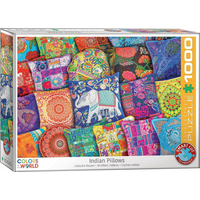 EUROGRAPHICS Puzzle Indiánske vankúše 1000 dielikov