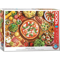 EUROGRAPHICS Puzzle Taliansky stôl 1000 dielikov