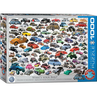 EUROGRAPHICS Puzzle Aký je tvoj chrobák? 1000 dielikov