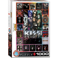 EUROGRAPHICS Puzzle Kiss - Albumy 1000 dielikov