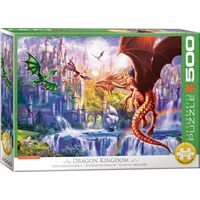 EUROGRAPHICS Puzzle Kráľovstvo drakov XL 500 dielikov