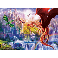 EUROGRAPHICS Puzzle Kráľovstvo drakov XL 500 dielikov