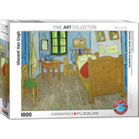 EUROGRAPHICS Puzzle Spálne v Arles 1000 dielikov