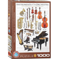 EUROGRAPHICS Puzzle Nástroje orchestra 1000 dielikov