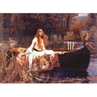 EUROGRAPHICS Puzzle Pani zo Shalott 1000 dielikov