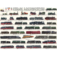 EUROGRAPHICS Puzzle Parné lokomotívy 1000 dielikov