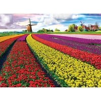 EUROGRAPHICS Puzzle Pole tulipánov (HDR) 1000 dielikov