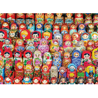 EUROGRAPHICS Puzzle Ruské matriošky 1000 dielikov