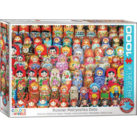EUROGRAPHICS Puzzle Ruské matriošky 1000 dielikov