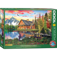 EUROGRAPHICS Puzzle Rybárska chata 1000 dielikov