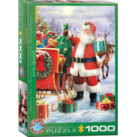 EUROGRAPHICS Puzzle Santove sane 1000 dielikov