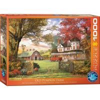 EUROGRAPHICS Puzzle Stará tekvicová farma 1000 dielikov