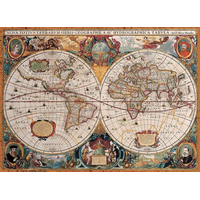 EUROGRAPHICS Puzzle Staroveká mapa sveta 1000 dielikov