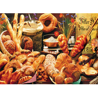 EUROGRAPHICS Puzzle Stôl s pečivom 1000 dielikov