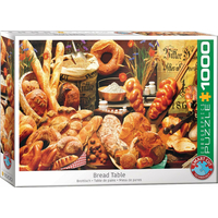 EUROGRAPHICS Puzzle Stôl s pečivom 1000 dielikov