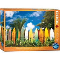 EUROGRAPHICS Puzzle Surferský raj 1000 dielikov