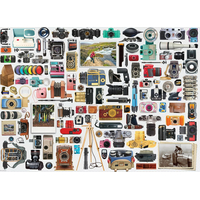 EUROGRAPHICS Puzzle Svet fotoaparátov 1000 dielikov