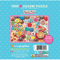 EUROGRAPHICS Puzzle v plechovej krabičke Dortíková oslava 1000 dielikov