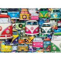 EUROGRAPHICS Puzzle Volkswagen Bus: Funky Jam 1000 dielikov