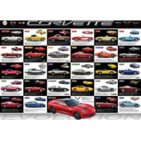 EUROGRAPHICS Puzzle Vývoj Corvette 1000 dielikov