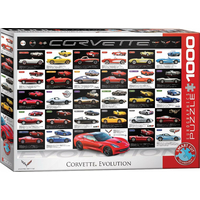 EUROGRAPHICS Puzzle Vývoj Corvette 1000 dielikov