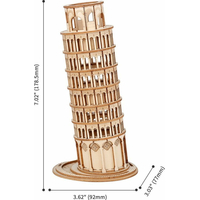 ROBOTIME Rolife 3D drevené puzzle Šikmá veža v Pise 137 dielikov