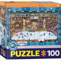 EUROGRAPHICS Spot & Find puzzle Hokej 100 dielikov