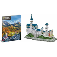 CUBICFUN 3D puzzle National Geographic: Neuschwanstein 121 dielikov