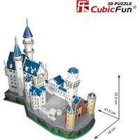 CUBICFUN 3D puzzle National Geographic: Neuschwanstein 121 dielikov