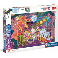 CLEMENTONI Brilliant puzzle Hudobná skupina 104 dielikov