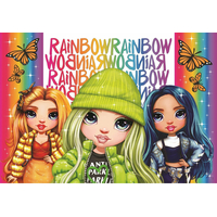 CLEMENTONI Brilliant puzzle Rainbow High: Poppy, Jade a Skyler 104 dielikov
