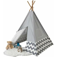 KIDKRAFT Detský stan TEEPEE - šedý