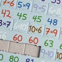 LARSEN Puzzle Matematika: násobenie 81 dielikov