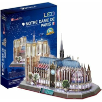 CUBICFUN Svietiace 3D puzzle Notre Dame 149 dielikov