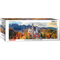 EUROGRAPHICS Panoramatické puzzle Zámok Neuschwanstein, Nemecko 1000 dielikov